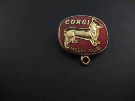 Corgi modelclub ( schaalmodel )vereniging voor miniatuur auto's) emaille uitvoering